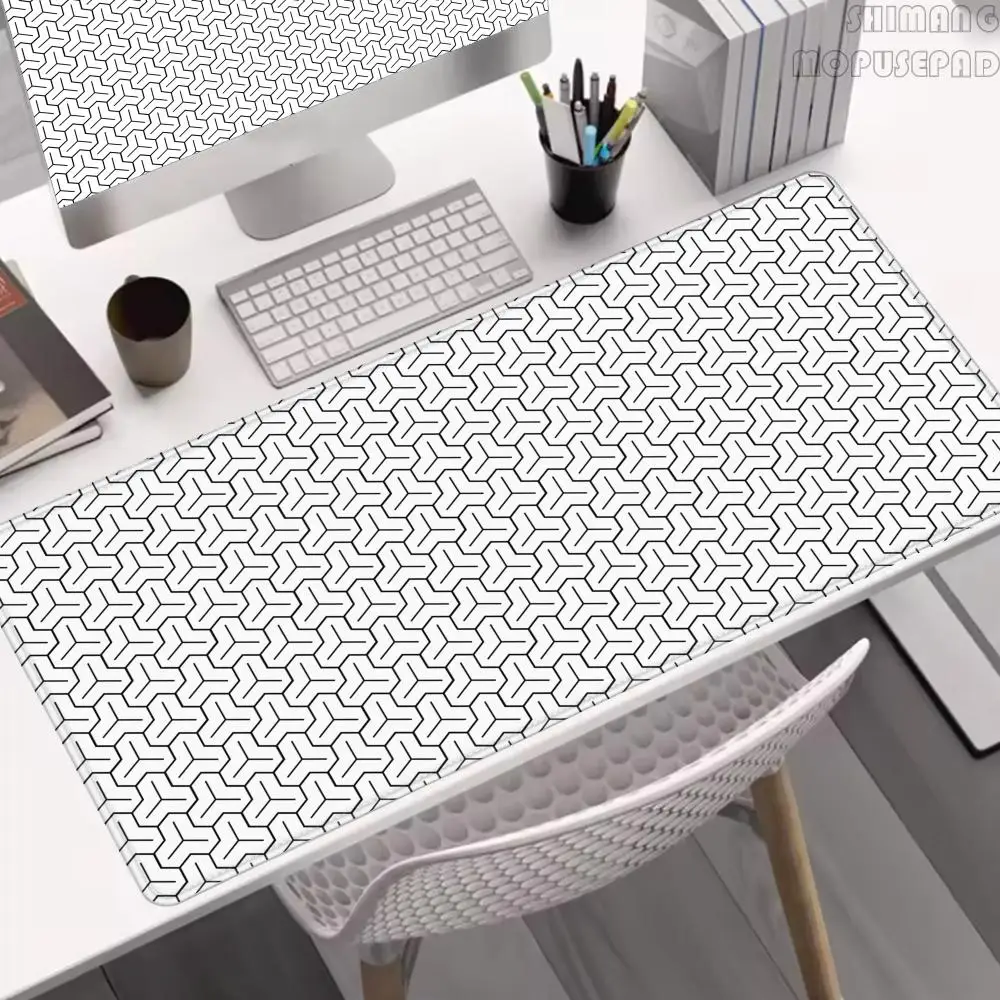 

Honeycomb Gaming Mouse Mat Mausepad Gamer Cabinet Pc Accessories Keyboard Pad Anime Deskmat 1000x500mm Mousepad Xxl Laptops Pads