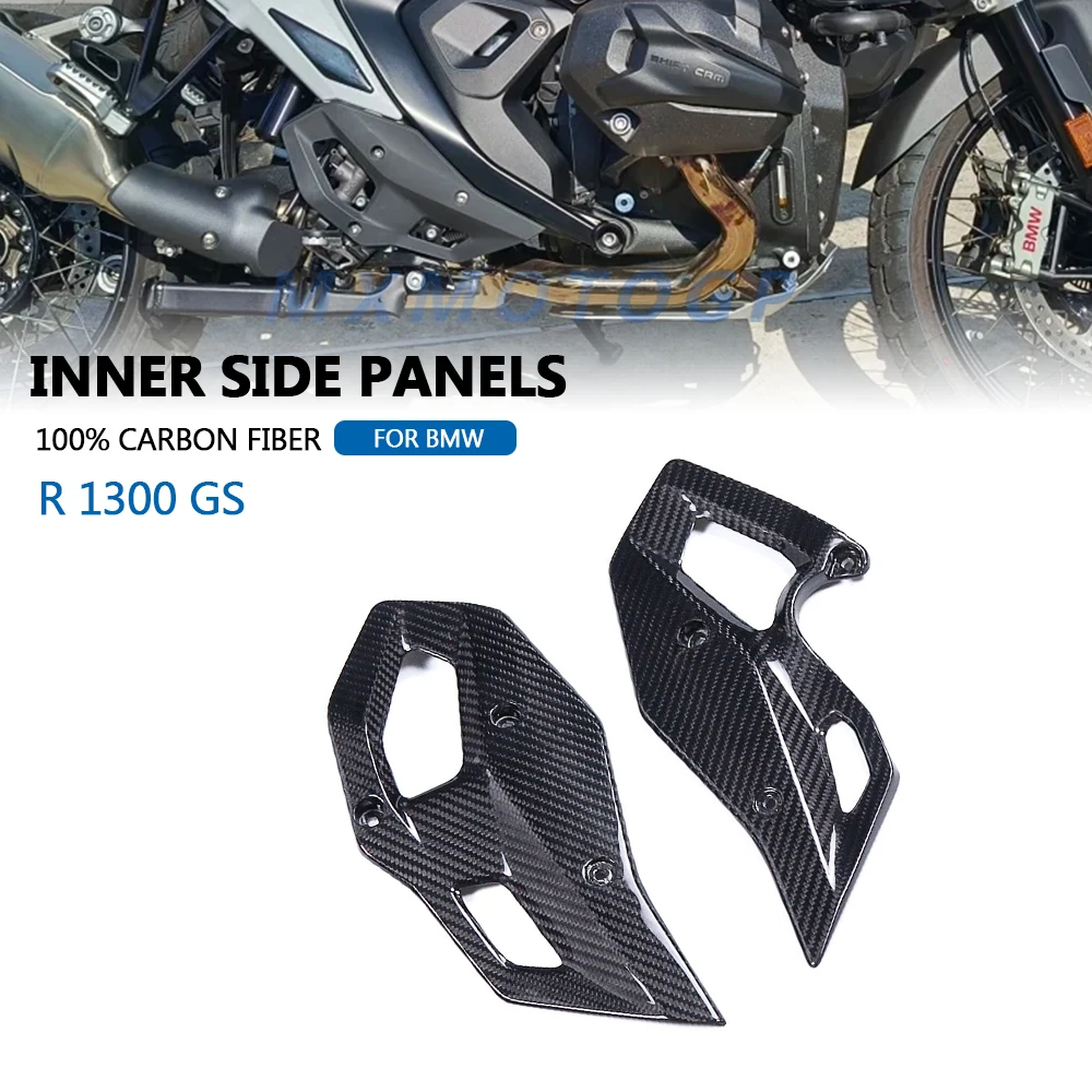 For BMW R1300GS R 1300 GS 2024 2025 100% Carbon Fiber Inner Side Panels Fairings Motorcycle Accessories