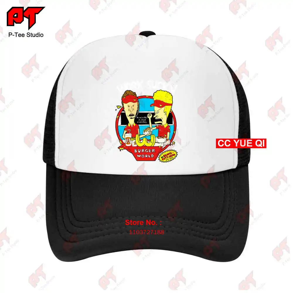 Beavis And Butthead Work Sucks Baseball Caps Truck Cap 2P59