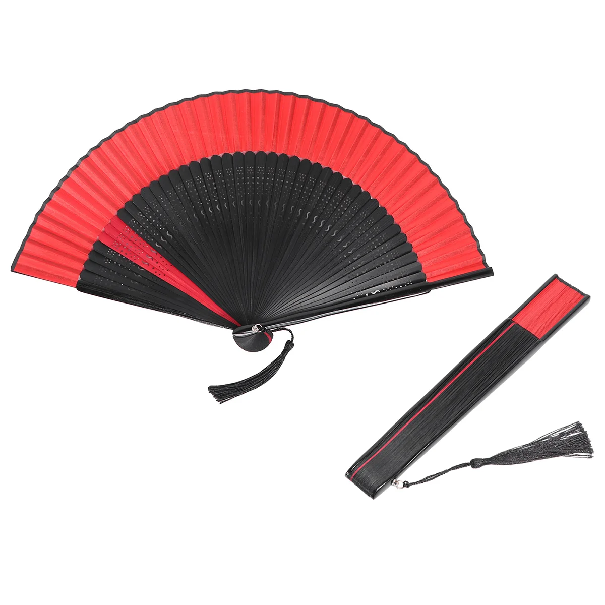 Abanico de baile en forma de S, ventilador de mano estilo antiguo, abanico plegable, abanicos decorativos, decoración del hogar, accesorios de jardín tradicionales