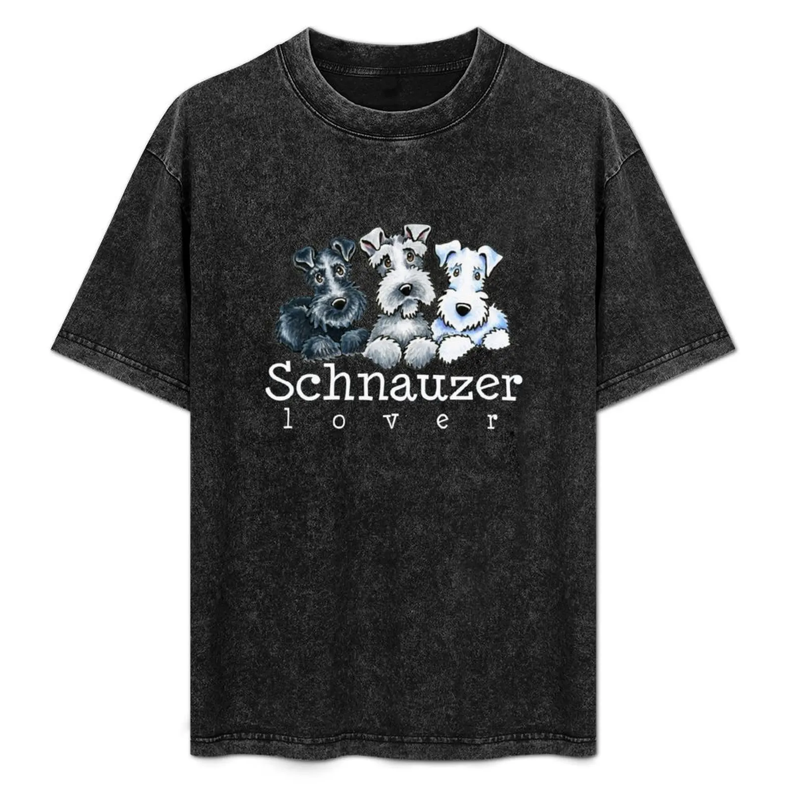 

Schnauzer Lover 2015 T-Shirt Fashion Casual Short Sleeve T-Shirt