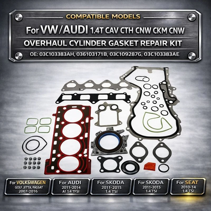 

Ремкомплект прокладок для капитального ремонта двигателя 03C103383AH для VW Audi 1.4T TSI TFSI EA111 CAVD CTHD CNWA