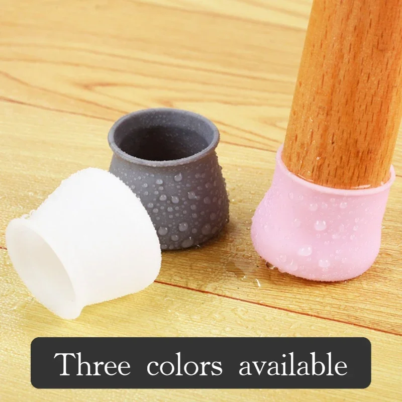 Chair Chair Foot Cover Leg Rubber Pads Table Legs for Furniture Covers Feet Protections Floor Protector Dust Jackets Pad Items