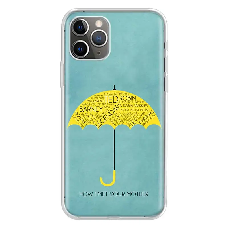 How I Met Your Mother Himym For iPhone 16 15 14 13 12 11 Pro Max Phone Case X XS XR 7 Plus Print 8 SE Apple Fundas Cover Coque 1