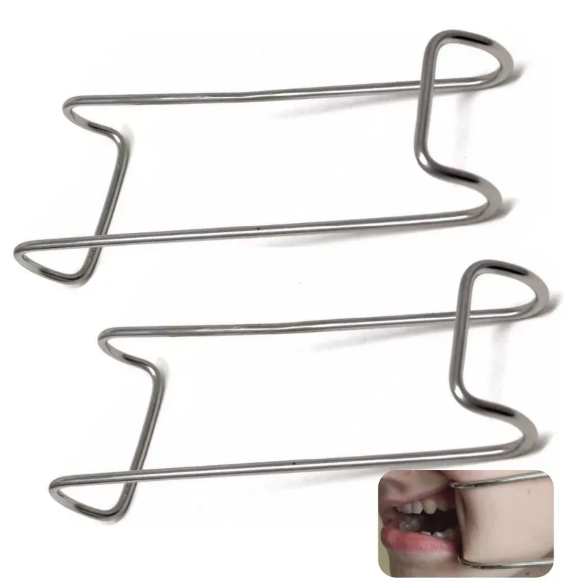Professional Stainless Steel Mouth Opening Tool Laboratory Expanders Auxiliary Inspection Tool