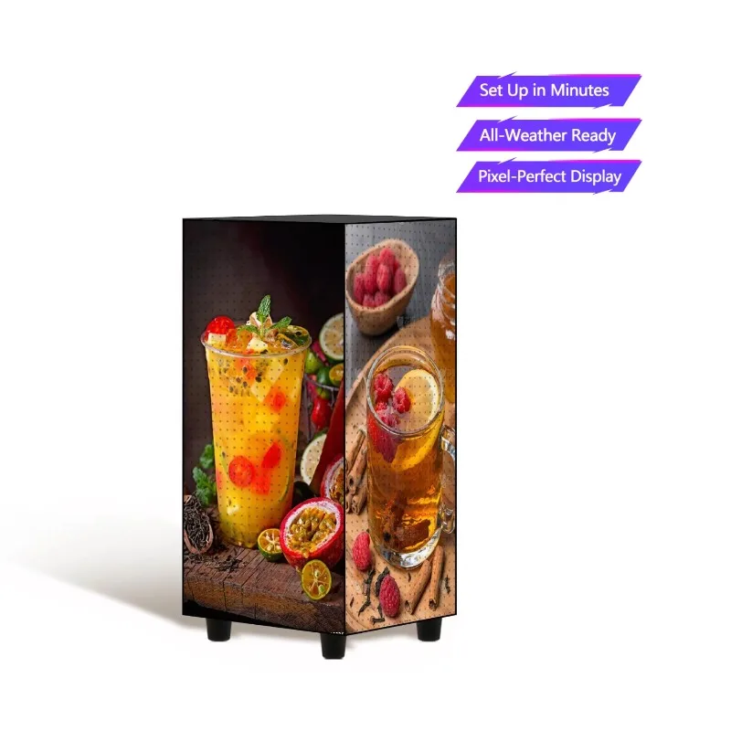 Energy Full high definition Color Cube Light Emitting Diode Advertising Screen Indoor 2.9mm Pixel Pitch 500cd Brightness