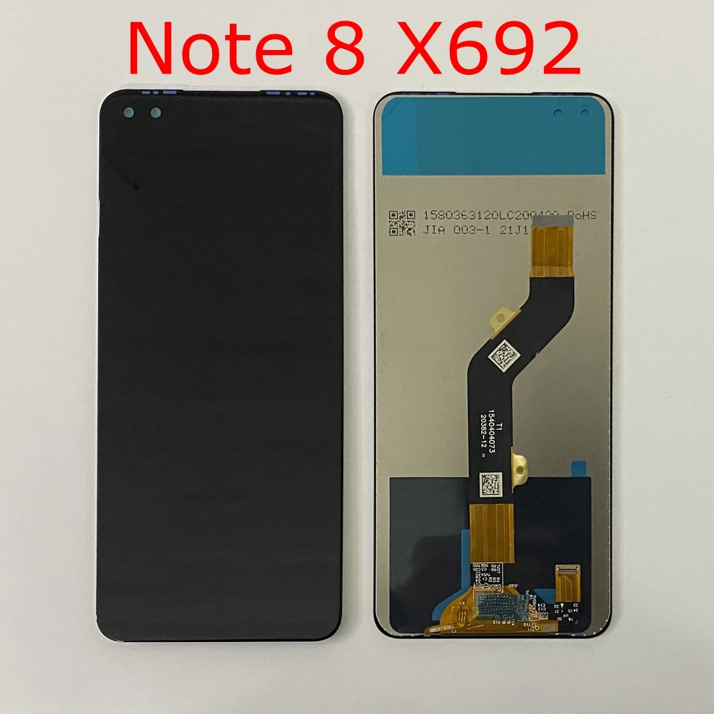 Original Tested LCD For Infinix Note 8 LCD Screen Display Assembly Digitizer Touch Screen For Infinix Note8 NOTE8 X692 LCD