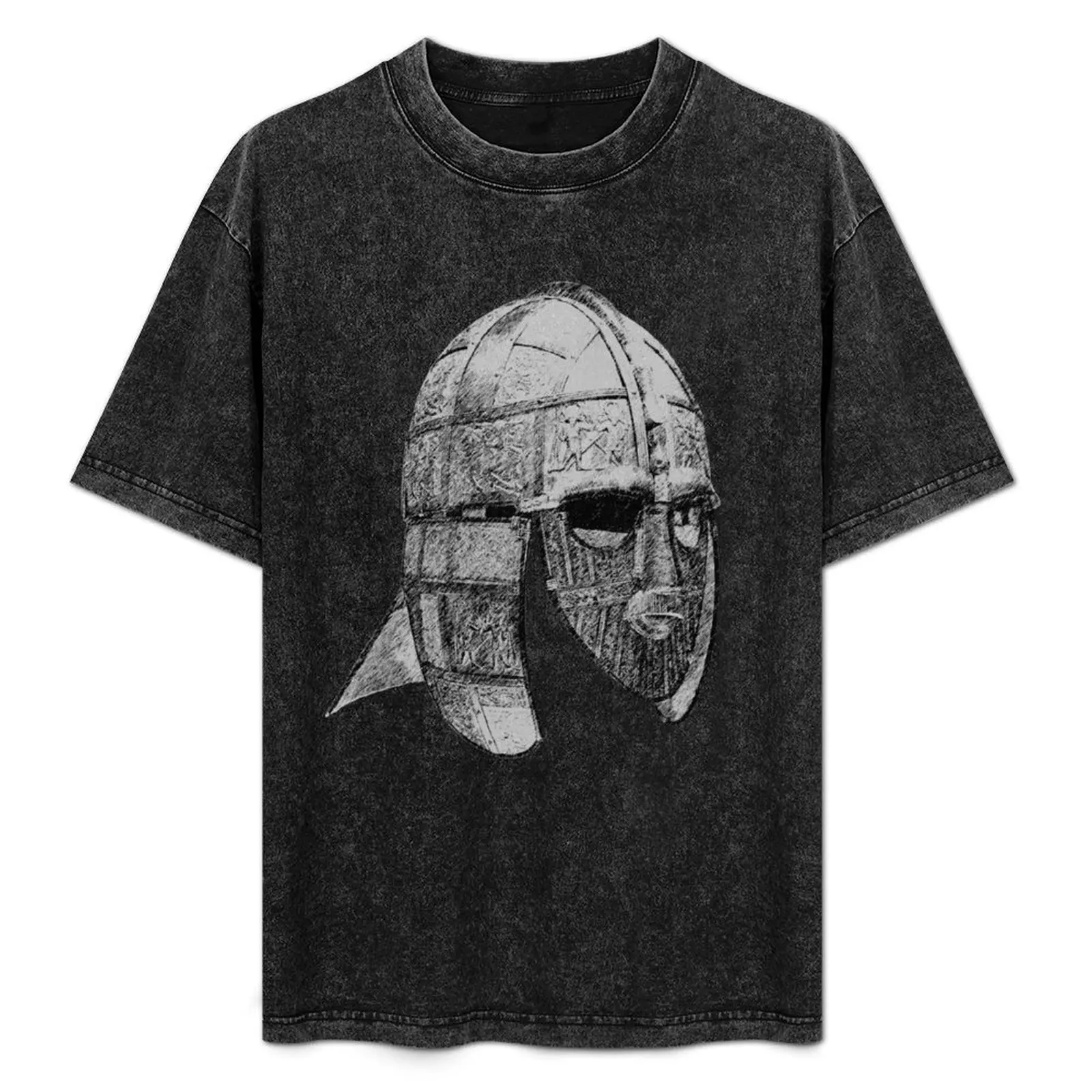 

The Sutton Hoo Anglo-Saxon Helmet T-Shirt Casual Breathable Short Sleeve Top