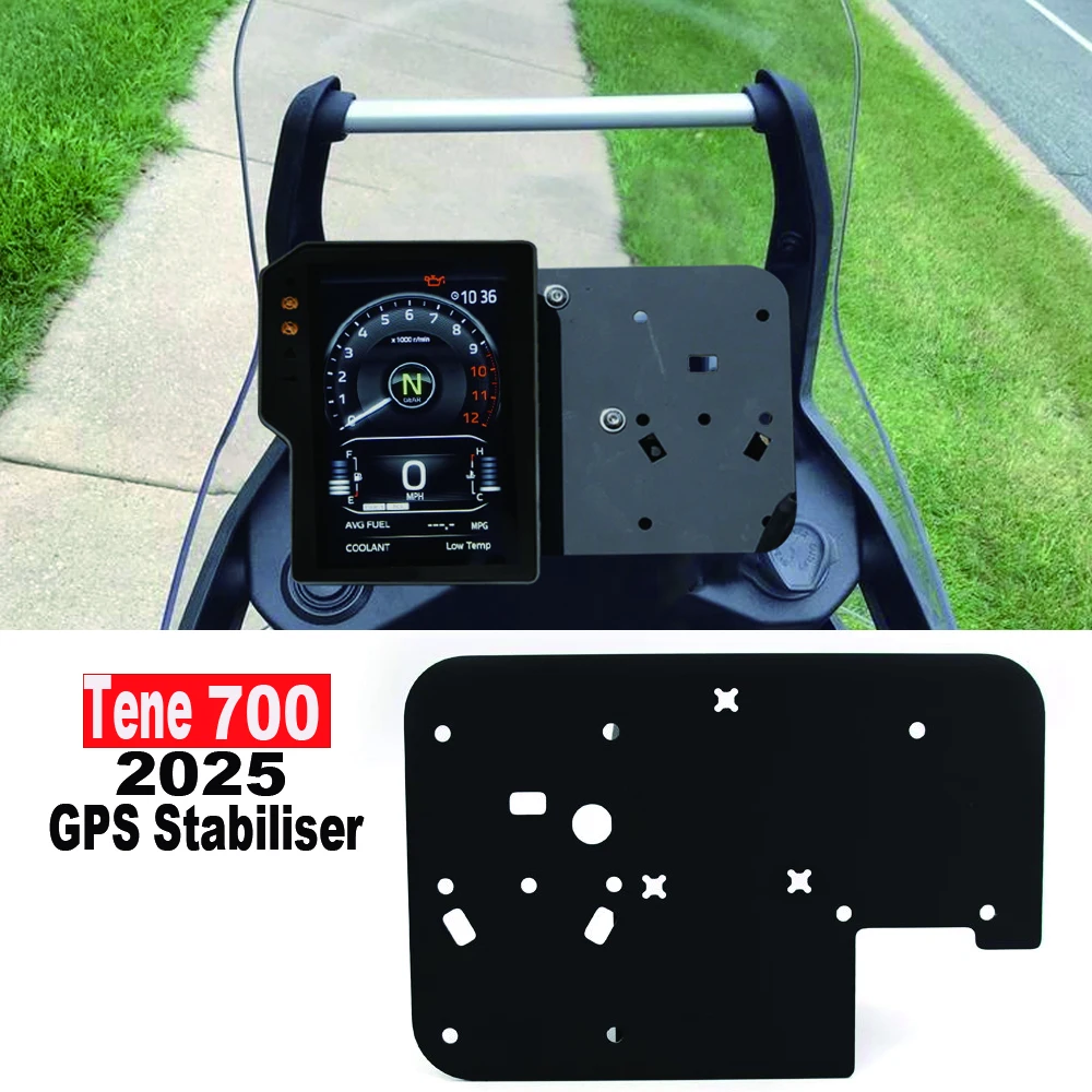 2025 For Yamaha Tenere700 TFT Holder Dashboard Replacement Kit Tenere 700  Multifunction Display Base GPS Stabiliser Na
