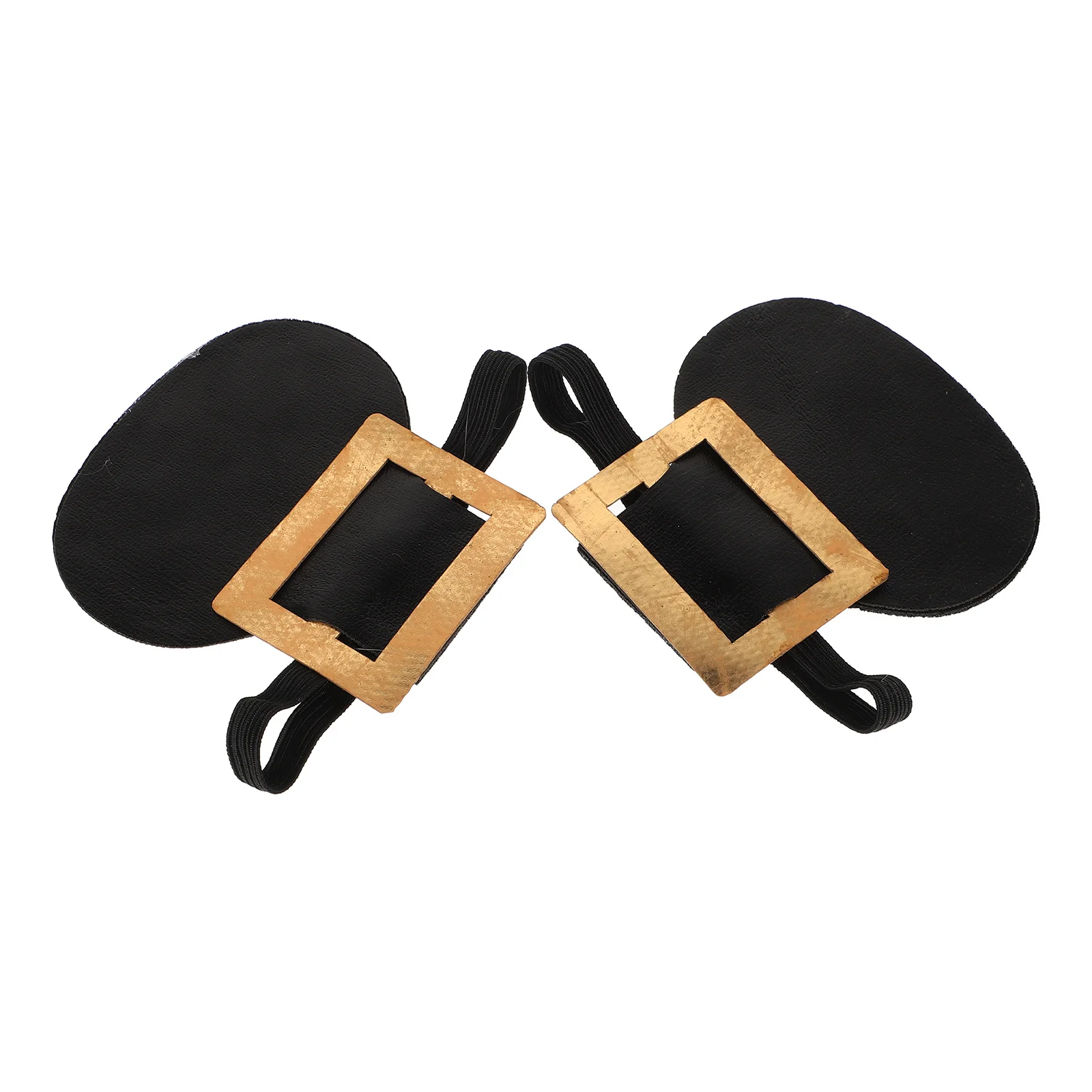 1 ペア弁護士靴カバーアクセサリー男性用仮装パーティーホリデードレスアップ小道具靴バックル交換プレゼント友人