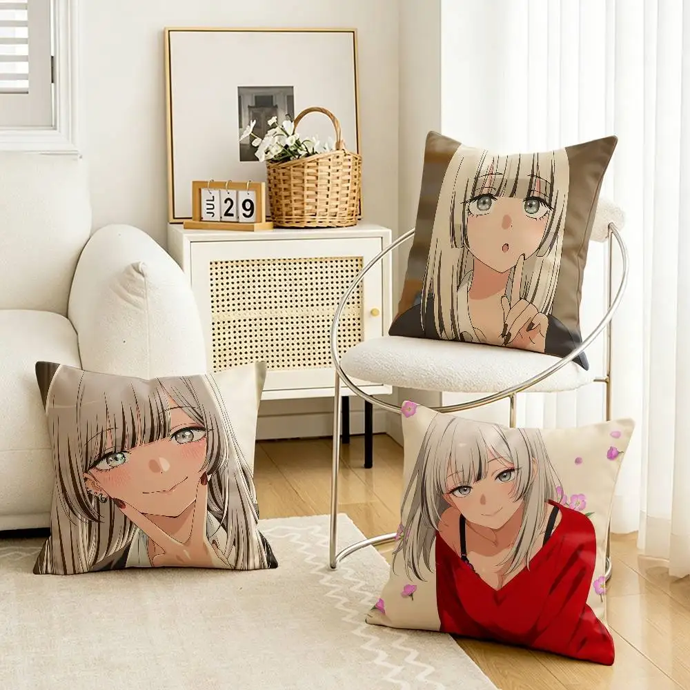 Darling S-Seira Kasai My Dress-Up Custom Double Sided Print Square Pillow Cushion Cover