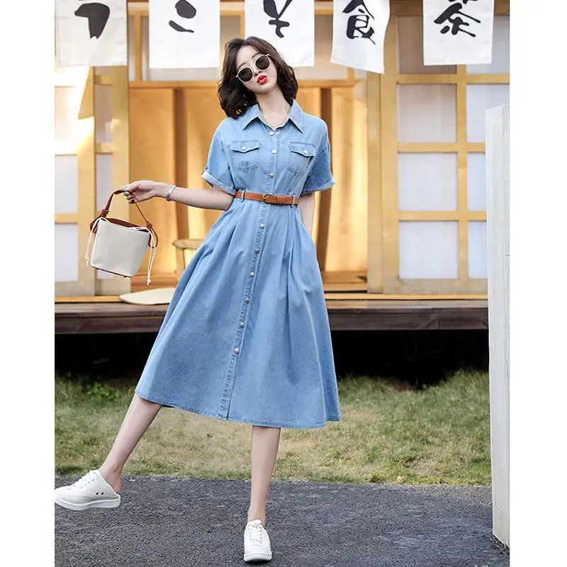 

Summer Fashion Female Short Sleeve Elegant Solid A-line Maxi Dress Loose Casual Dress Women Chiffon Dresses