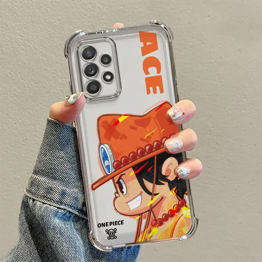 قطعة واحدة من غطاء الهاتف الناعم Ace لهاتف سامسونج جالاكسي A25 A16 A13 A26 A24 A52 A55 A33 A35 A36 A21s A15