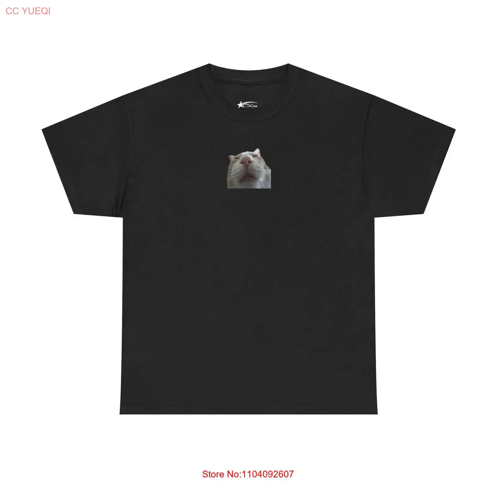 T-shirt chat drôle parfait pour les amoureux anniversaire tenue décontracté appréciation des animaux de compagnie Humor unique vintage lavé vêtements de créateurs