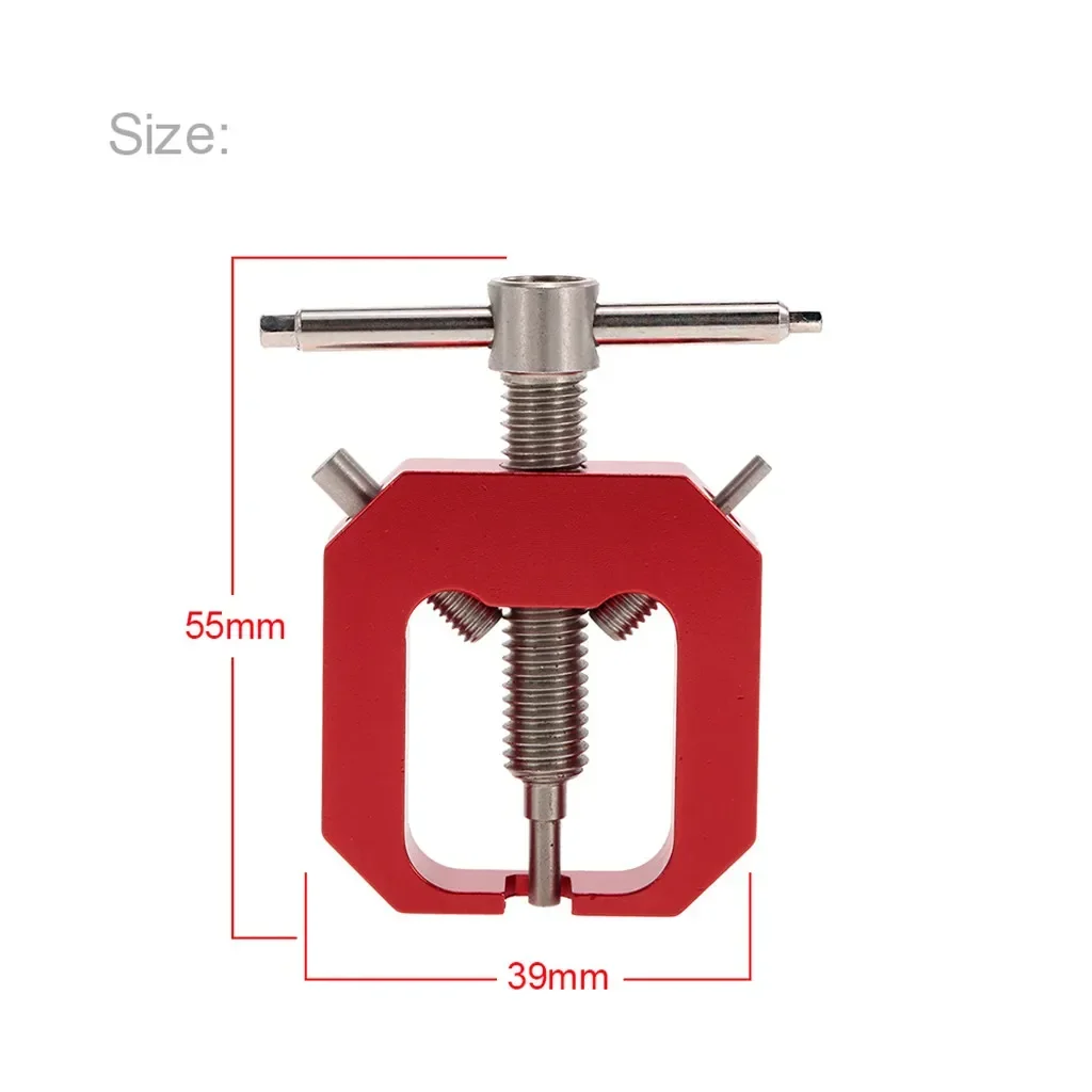 Gear Bearing Puller Extractor เครื่องมือมอเตอร์โลหะเต็มรูปแบบอลูมิเนียม 56 มม. สําหรับ 1/10 HSP HPI รถบรรทุกรีโมทคอนโทรล