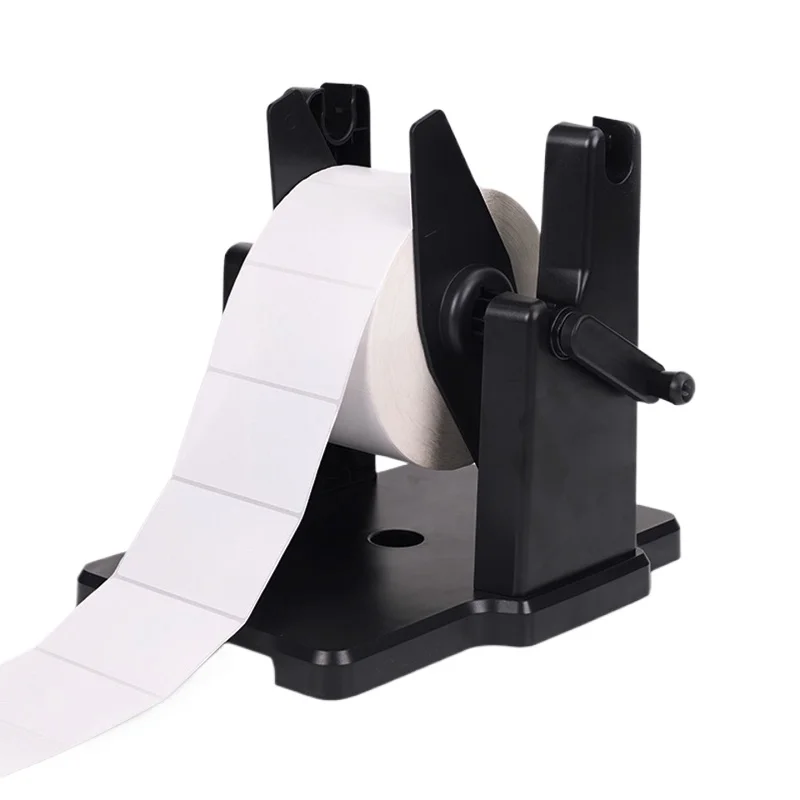 Label Barcode Printer Hand Crank Bracket Thermal Paper Self-Adhesive Washable Label Clothing Tag Universal