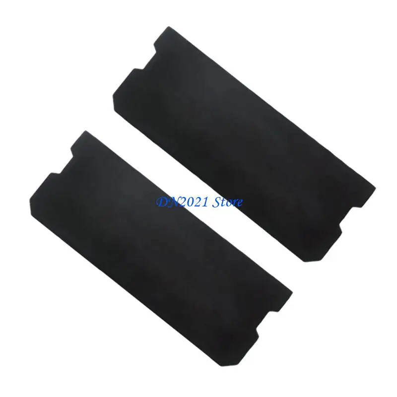 F3KE 2Pcs Copper Plated  Notebook Gaming Laptop Memory Heatsink Cooling Vest