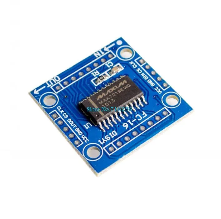 Módulo de matriz de puntos MAX7219, módulo de microcontrolador, KIT de bricolaje