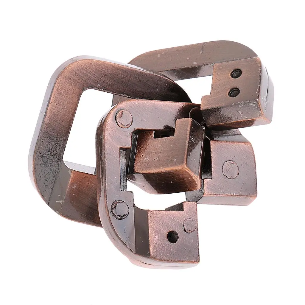 Metal 3D Puzzles Disentanglement Brain Teaser Interlocking