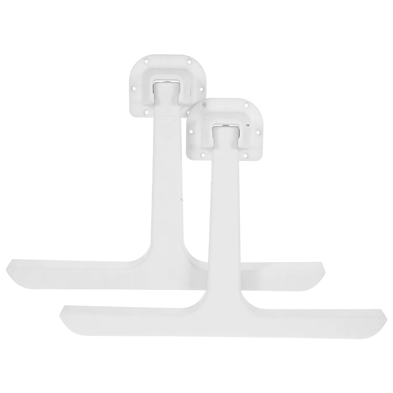 

2Pcs Foldable Support Legs Heavy Duty Folding Desk Frame Legs Portable Lap Desk Replacement Folding Table Feet for Bed Table