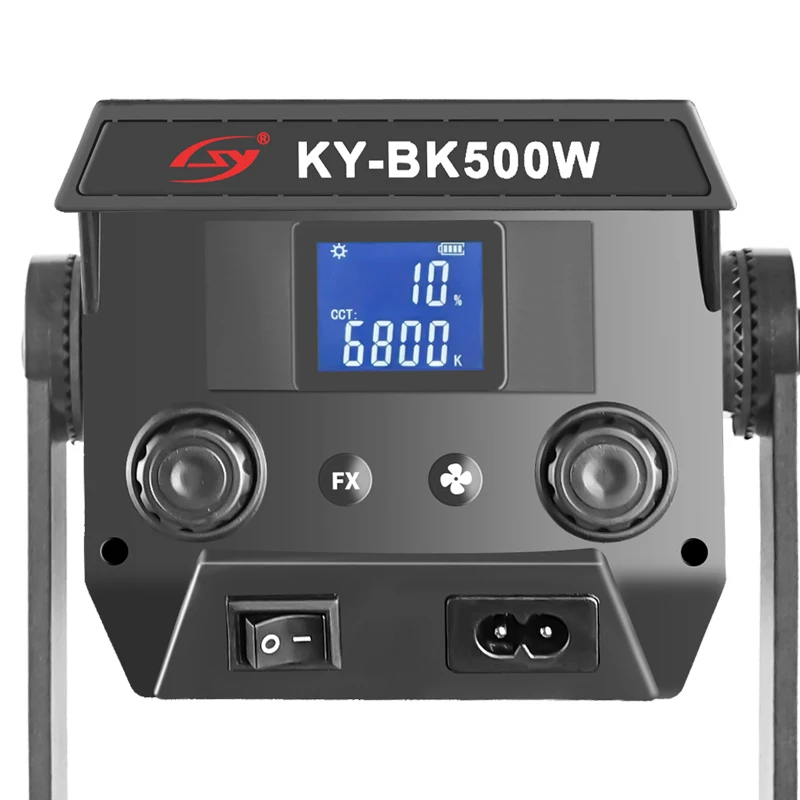 300W LED Video Light Continuous Output With Bowens Mount U-Type Bracket Studio Photography Light