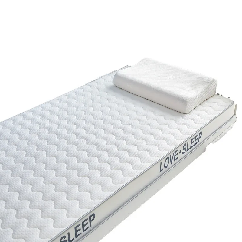 Matelas en mousse à mémoire de forme et en latex, idéal pour les étudiants en dortoir, les lits superposés, l'utilisation individuelle et les tatamis à la maison