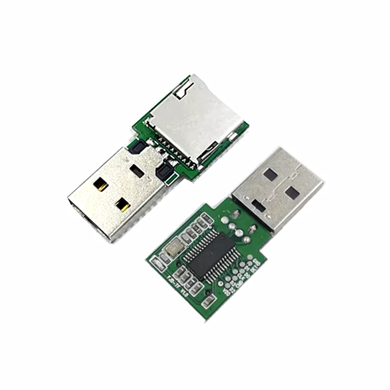 10PCS/lot AU6438 Pembaca Kartu EMMC-ISP Programmer Pembakar untuk Navigasi Mobil TV Pemulihan Data Ponsel Alat USB EMMC ISP