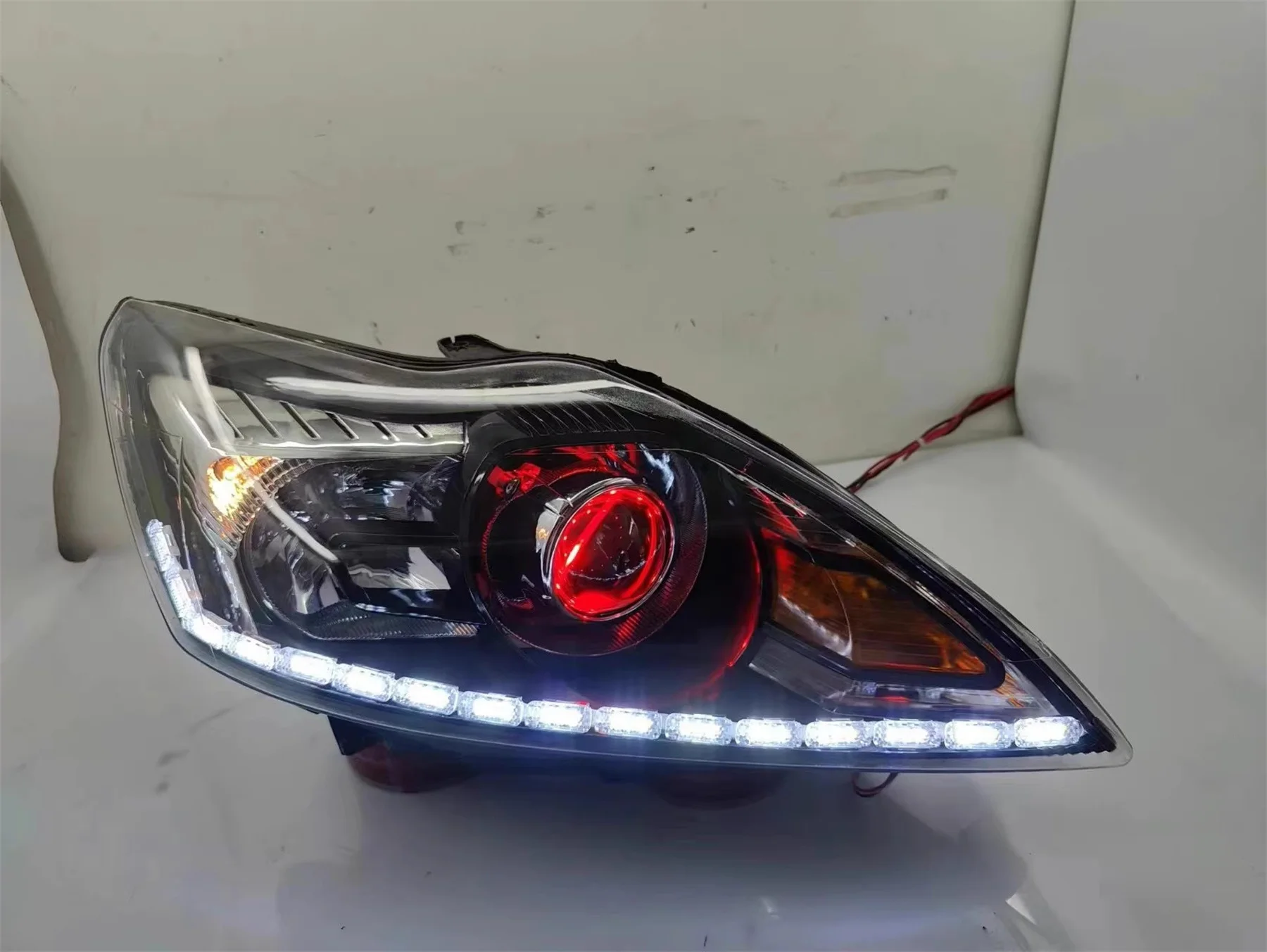 

Car LED Headlight Headlamp for Ford Focus DRL Daytime Running Light High low beam Turn signal