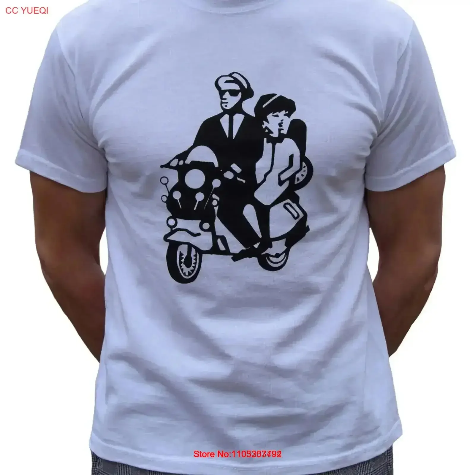 SKA T SHIRT 2 TONE SCOOTER THE SPECIALS BEAT MADNESS vintage Washed Versatile Stylish streetwear Slightly Soft vintage Washed