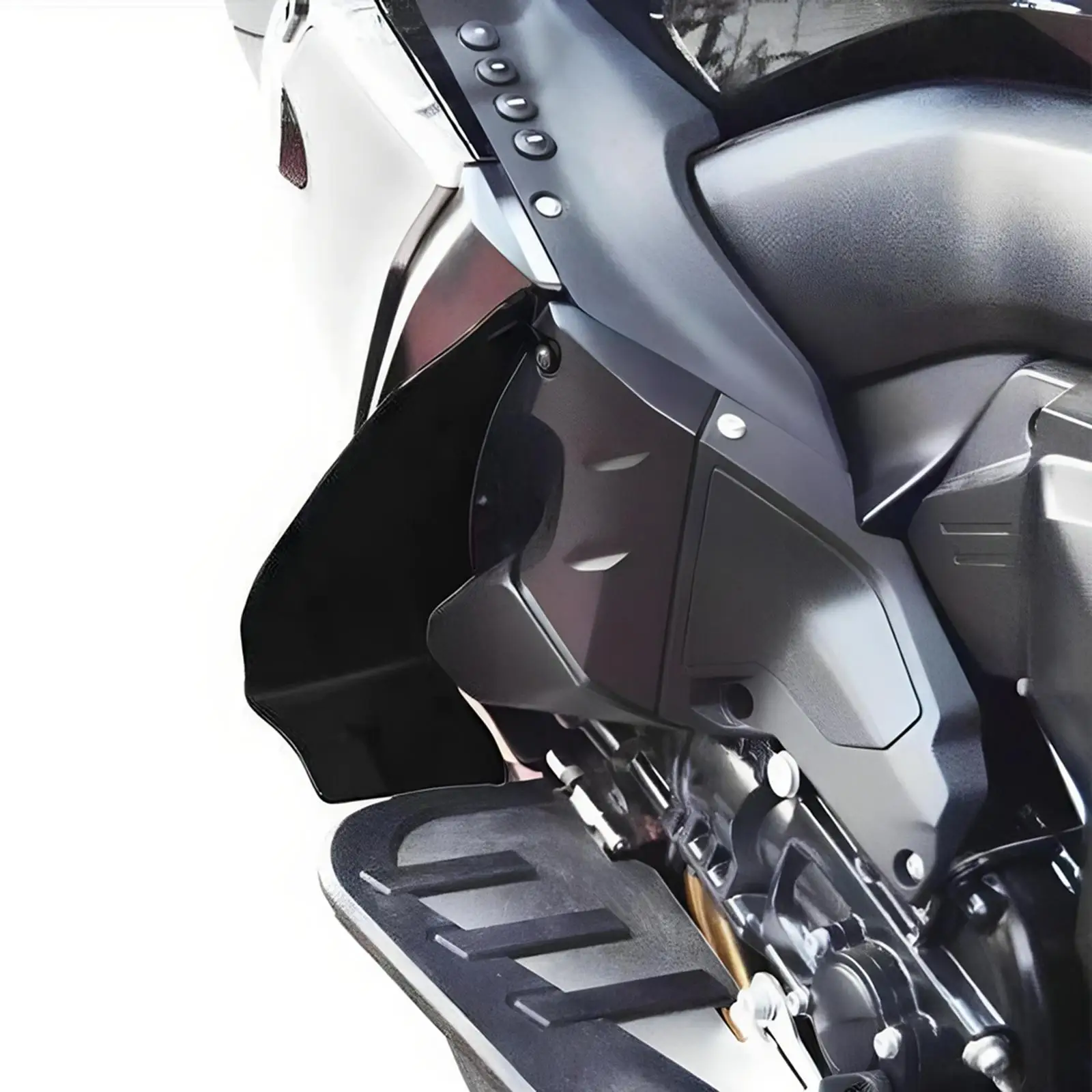 

Motorcycle Side Wind Deflector Wing Easy Install Air Aileron Accessory for BMW K1600GTL 2017-2024