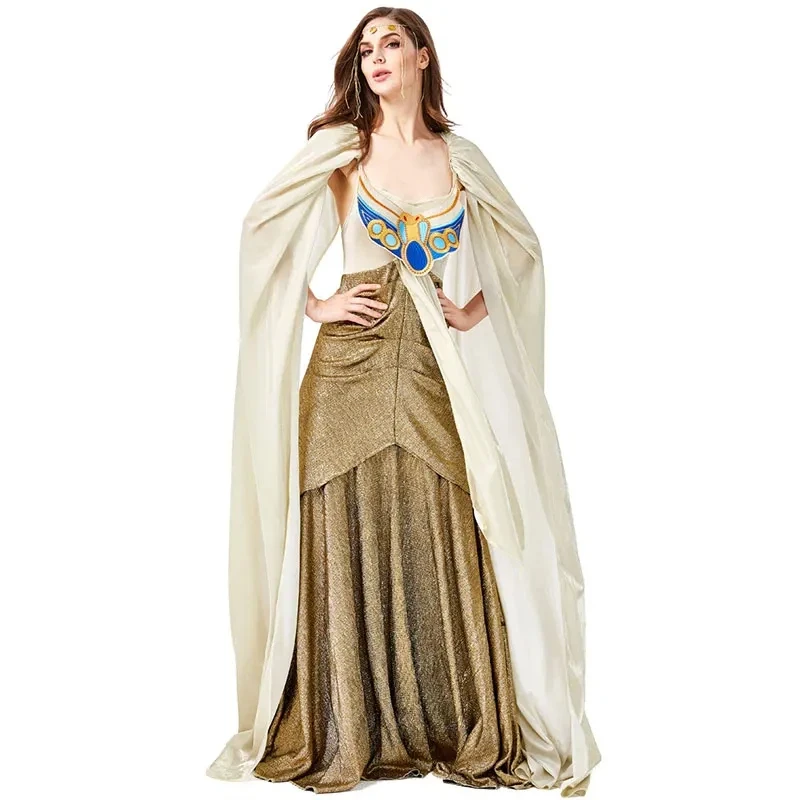 Sexy altägyptisches Kostüm für Frauen, Pharaonin, Kaiserin, Königin, Cosplay, Party, Halloween, Bühnenauftritt, Kostüm – Detail 5