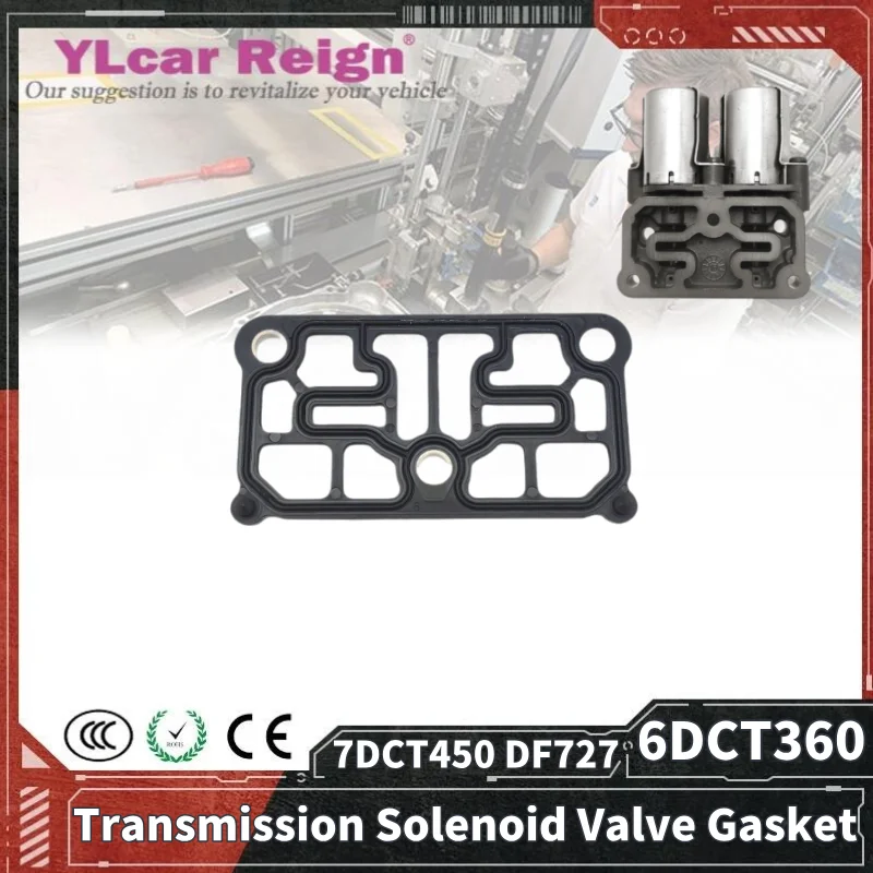 

6DCT360 DCT360 7DCT450 DF727 Transmission Dual Oil Pressure Solenoid Valve Gasket Filter For Ford MG MG6 Zotye Roewe Great Wall