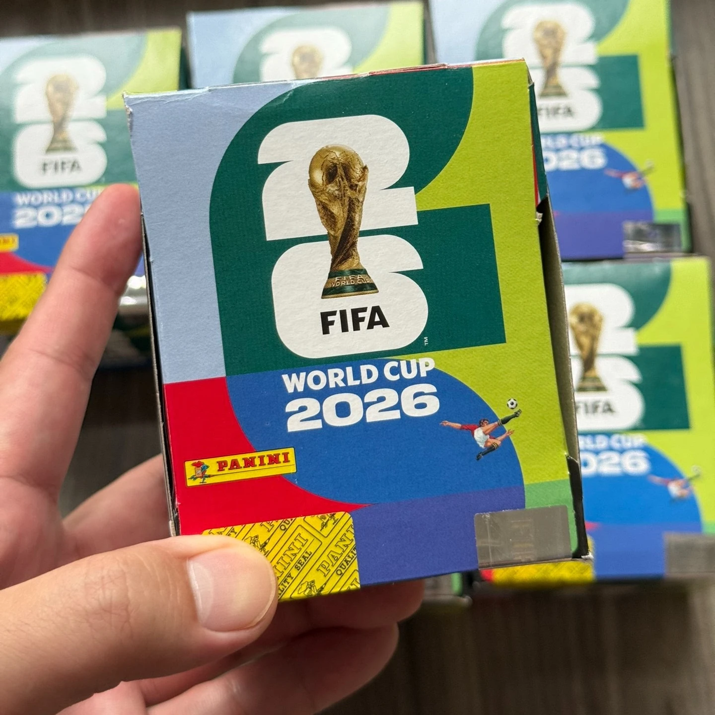 Colección de Pegatinas Oficiales de la Copa Mundial FIFA Panini 2026, Pegatinas Coleccionables de Estrellas del Fútbol, Álbum de Pegatinas, Regalo de Recuerdo para Fanáticos, 10/50 Piezas