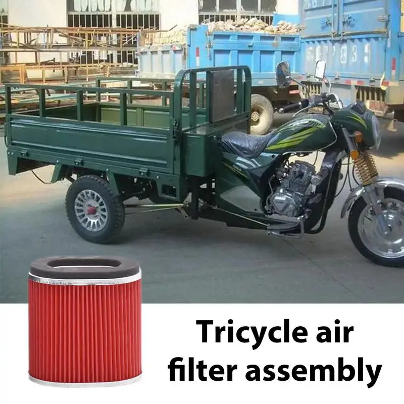 Air Filter Assembly High Performance Air Filter Paper Tricycle Accessories Saving Energy High-Density Motorcycle Accessories For