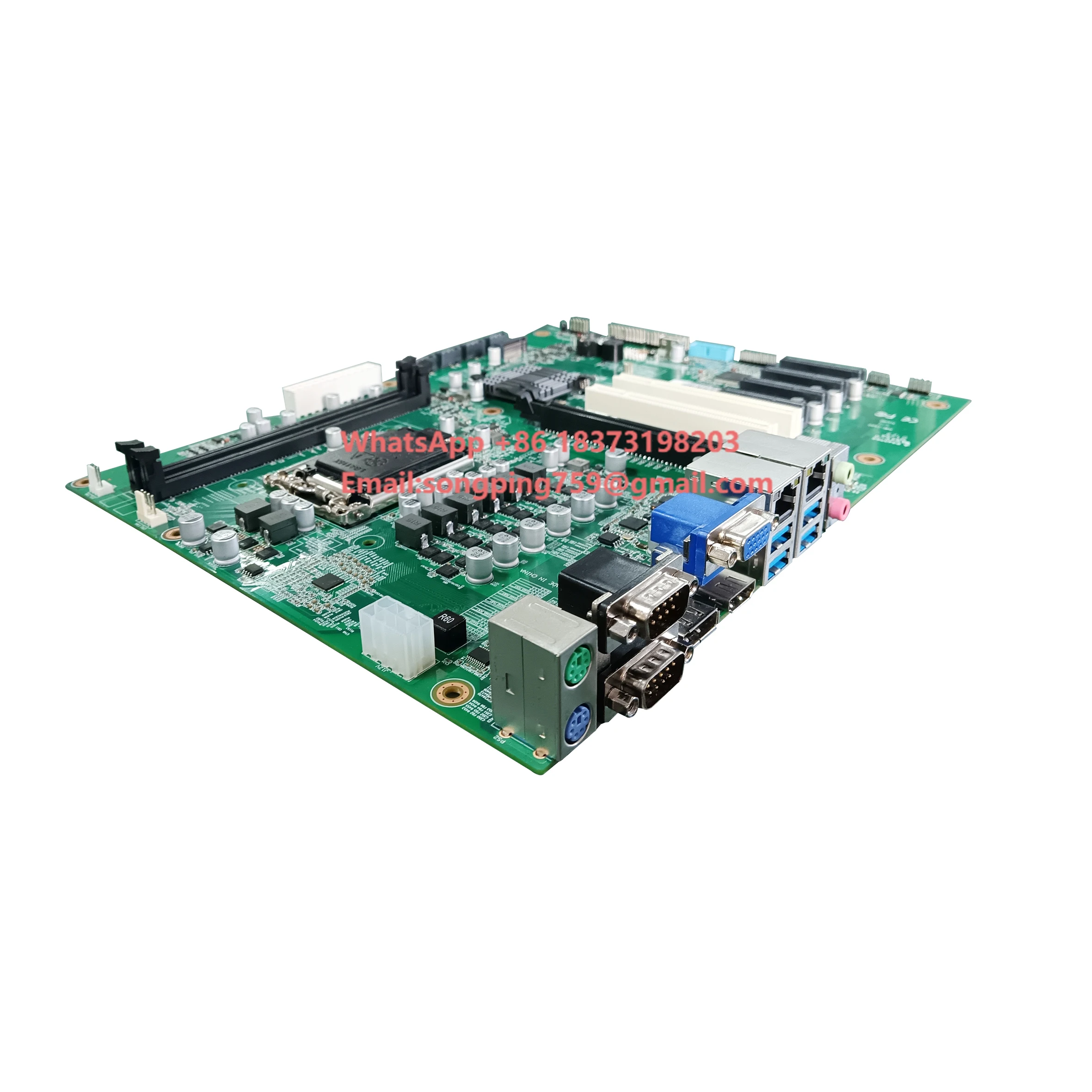

High-Performance ATX LGA1200 CPU Dual Network Multi-Display Industrial Motherboard for Visual Control Systems