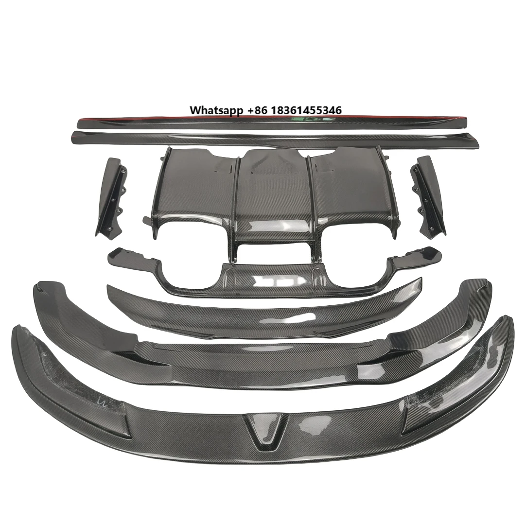 

F80 M3 F82 M4 PSM Style Carbon fiber Body Kit Front Lip Rear Tail Spoiler Diffuser For 2014-2016 m3 m4
