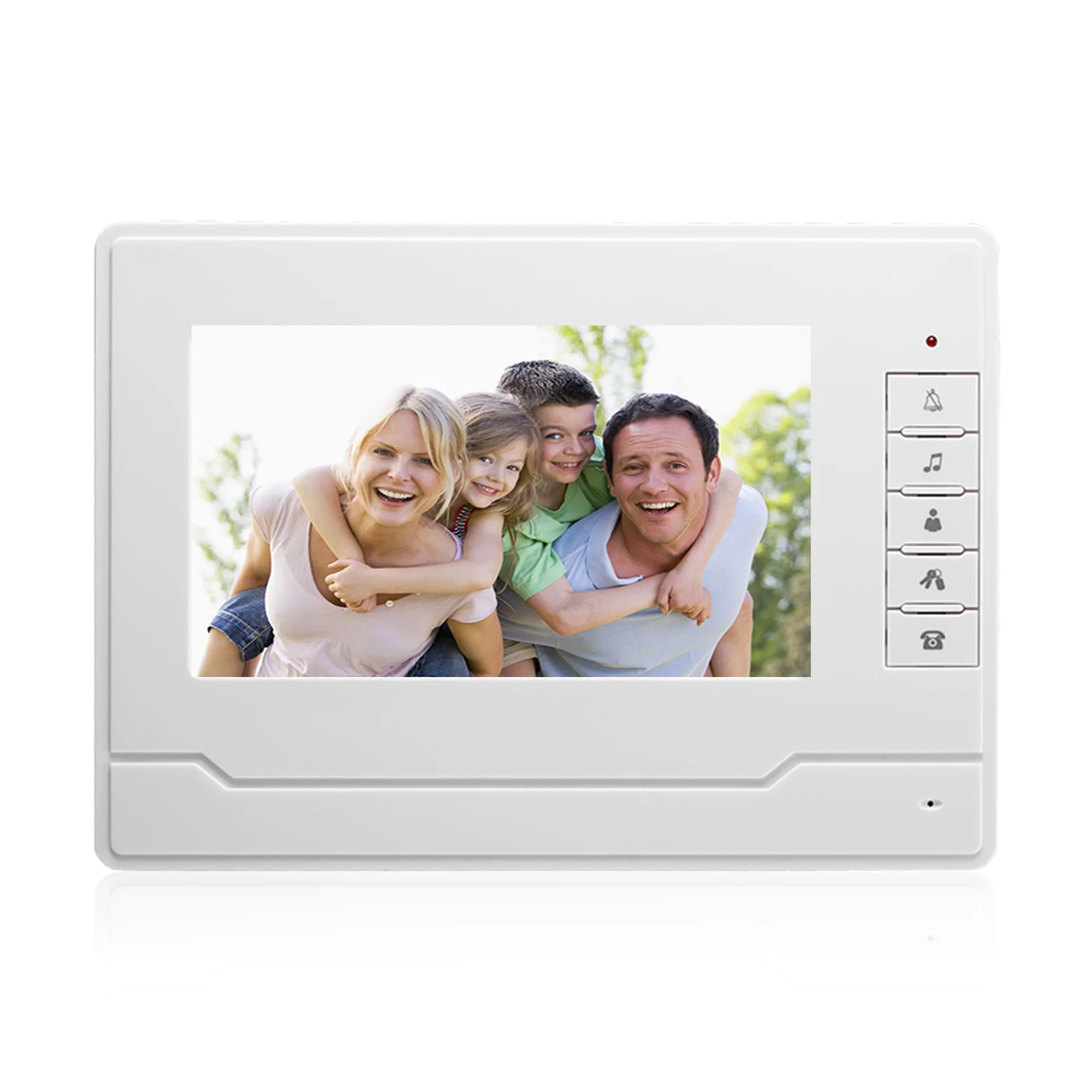 7 インチ大画面 700TVL 有線ビデオドアホンインターホンシステムビジュアルドアビューアカメラドアベル