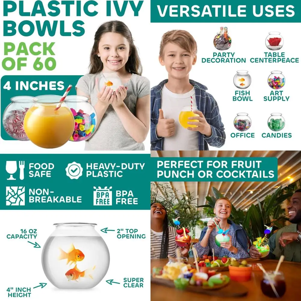 60-Pack 4 Inch Heav…