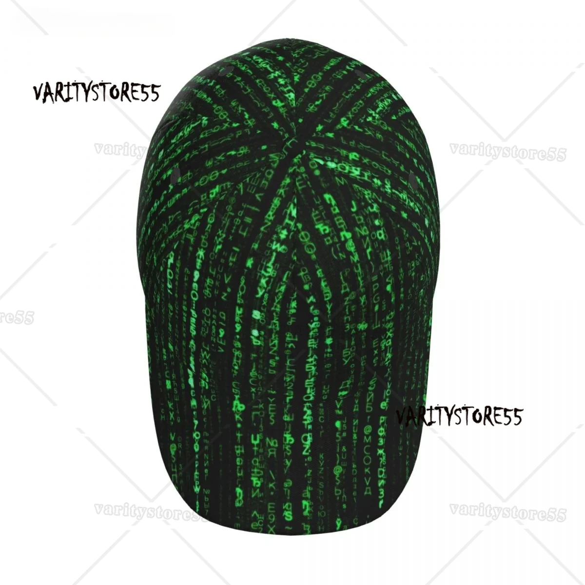Green Matrix Outdoor Sport Caps Baseball Hat Men Women Visor Cap Street Hip Hop Caps golf hat men