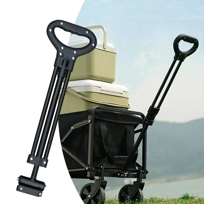 

Wagons Cart Pull Handle Spare Replacement Telescoping Rod For Camping Trolley Handcart Accessories Repair Parts Pull Handle