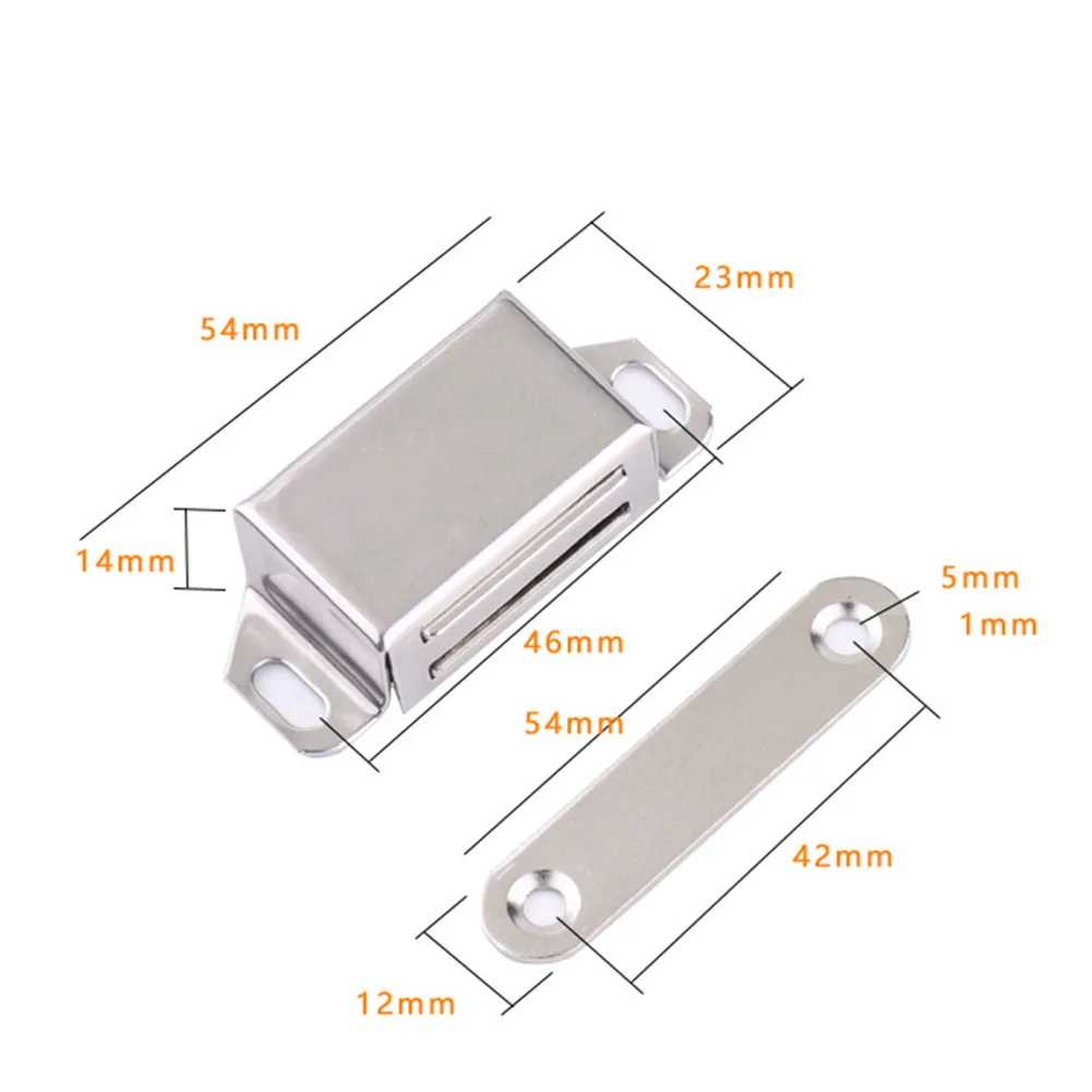 Durable Magnetic Catch Long-Lasting Durability Magnetic Door Marine Use 304 Stainless Steel Heavy Duty Magnet Strength