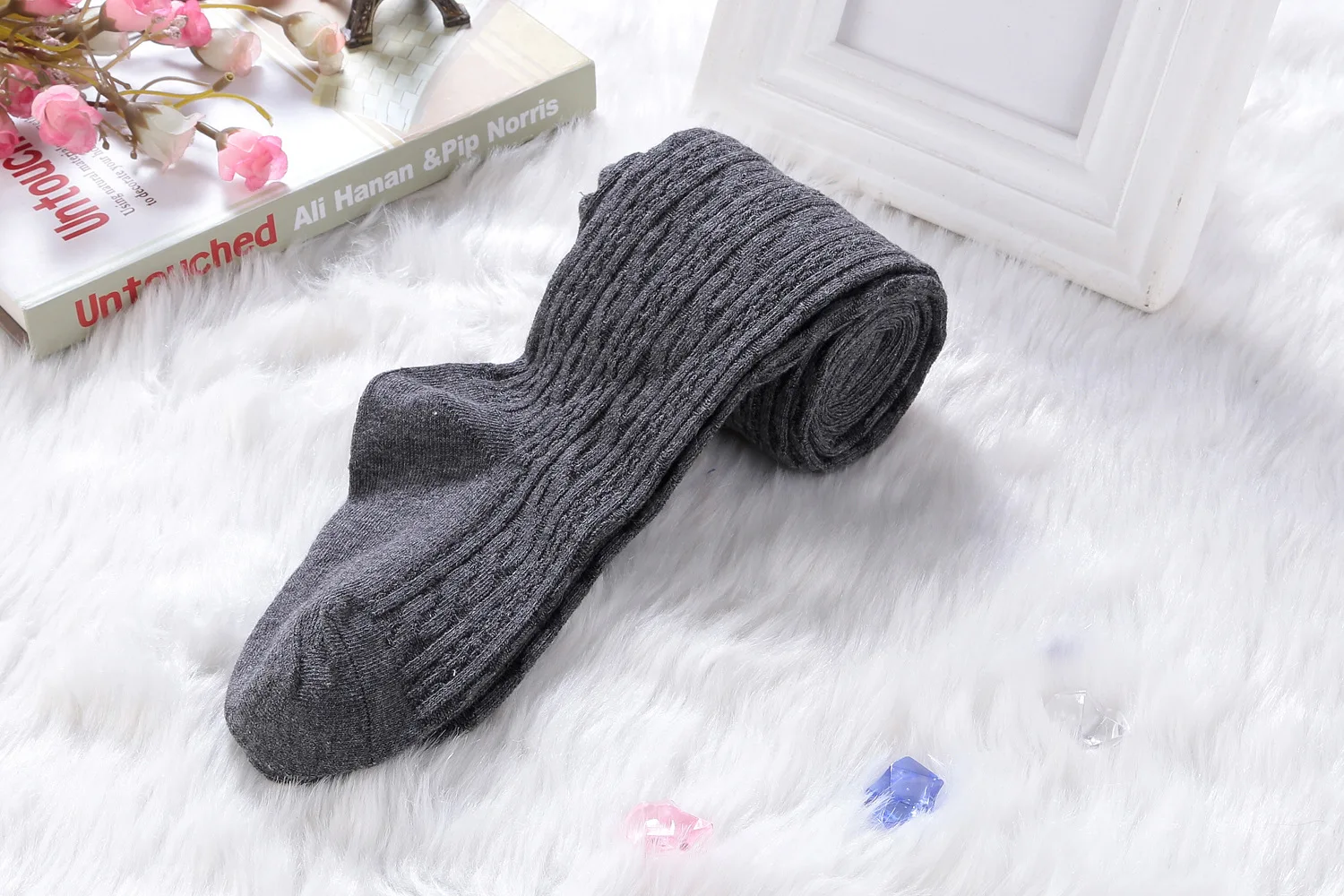 Baby Girls Tights Cable Knit Leggings Stockings Cotton Pantyhose Infants Toddlers 2-8T Girls Warm Winter Pant