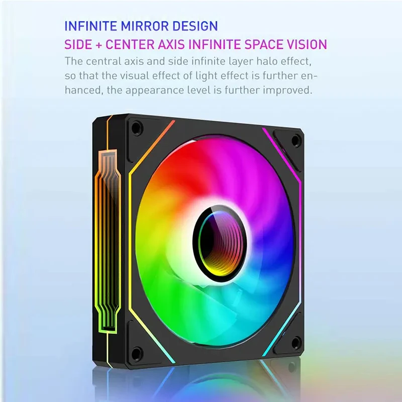 مروحة شاسيه كمبيوتر ، مروحة تبريد هادئة ، حجم هواء كبير ، 12 فولت ، CFM ، من من من من من ؟ ؟ ؟ ، 4 دبوس ، ؟ ، PRISM ، 12