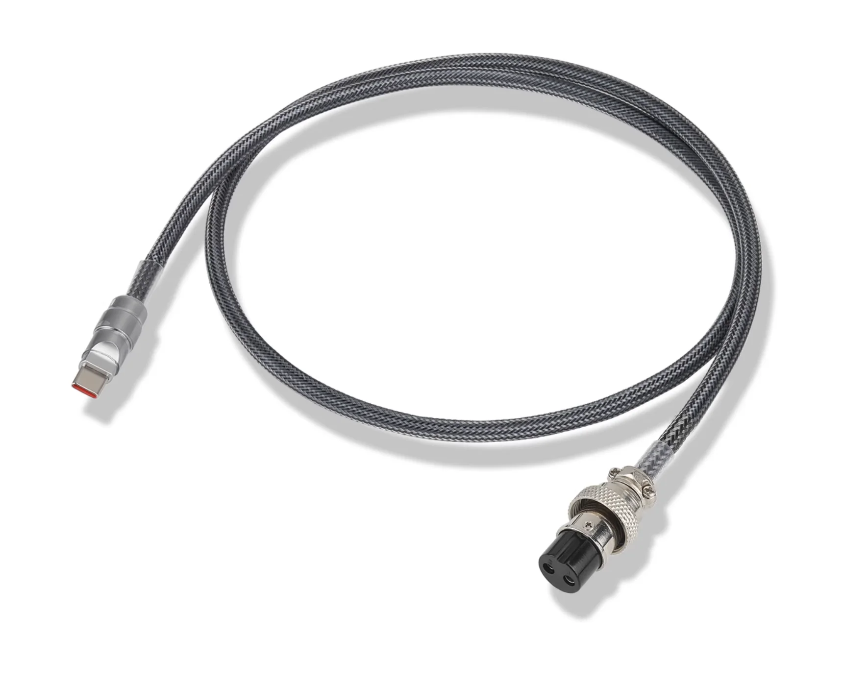 Linear power supply DC output line imported pure copper wire plug 5.5 * 2.1/2.5/aviation 2P/TYPEC