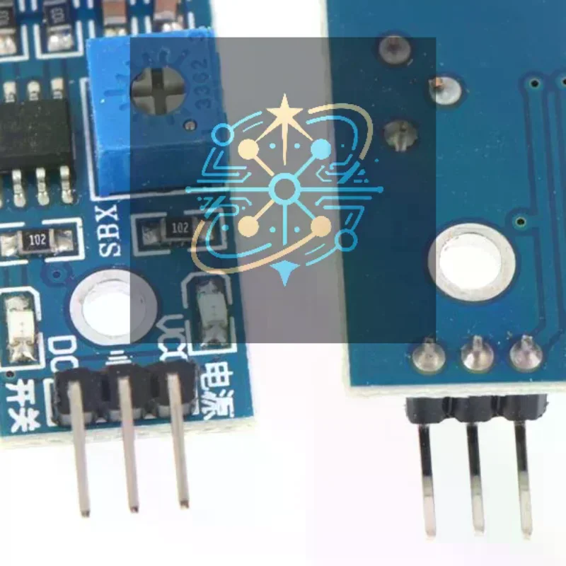 Normally Closed Vibration Sensor Module 2/4/6Pcs Adjustable Sensitivity for Smart Home Security Alarm Systems