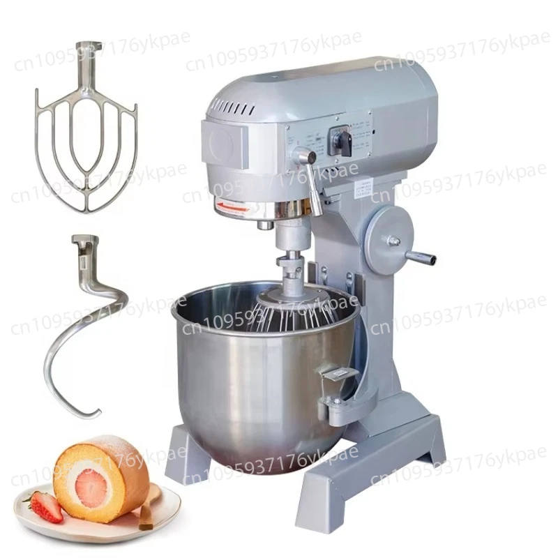 

Stainless Steel Adjustable Speed Kneading Mixer for Baking Equipment Multifunctional Cream Cheese Egg Mixer