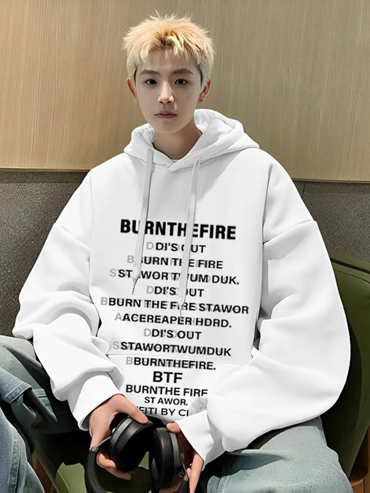 

Мужская толстовка с принтом в американском стиле, весна-осень, новая модная повседневная свободная тонкая толстовка для молодежи