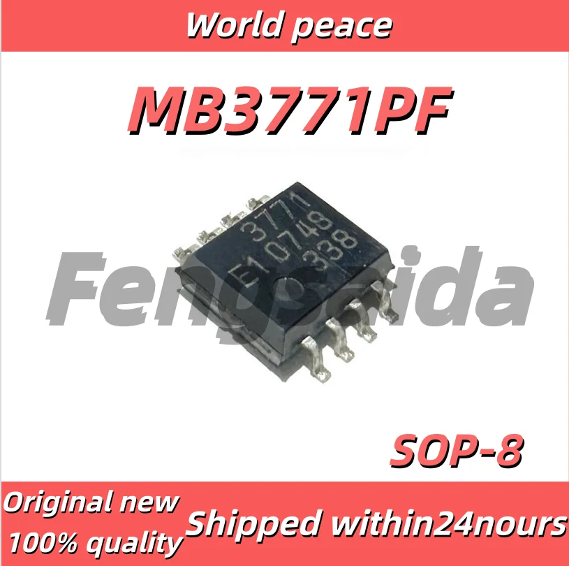 (1-10pcs)100% Brand new original MB3771PF SOP8 Imported MB3771 3771 MCU Monitoring Chip