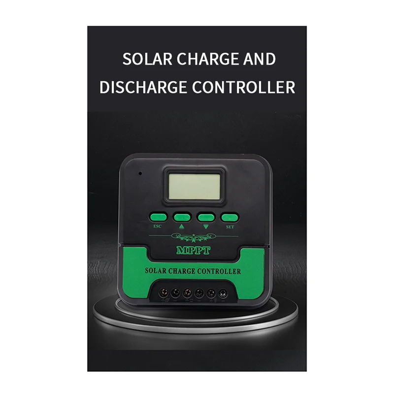 

AF89-Solar Charge Controller LCD Display Solar Panel Regulator Solar 20Amp 12V/24V MPPT