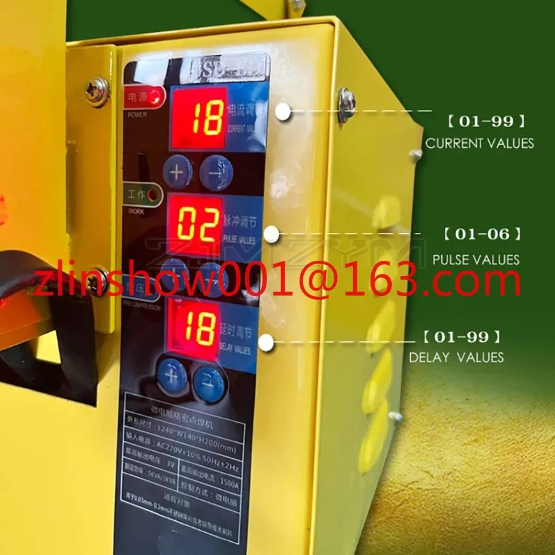 New Upgrade Spot Welding Machine 3KW 5KW High Power 18650 Lithium Battery Precision Spot Welders Automatic Pedal Welding